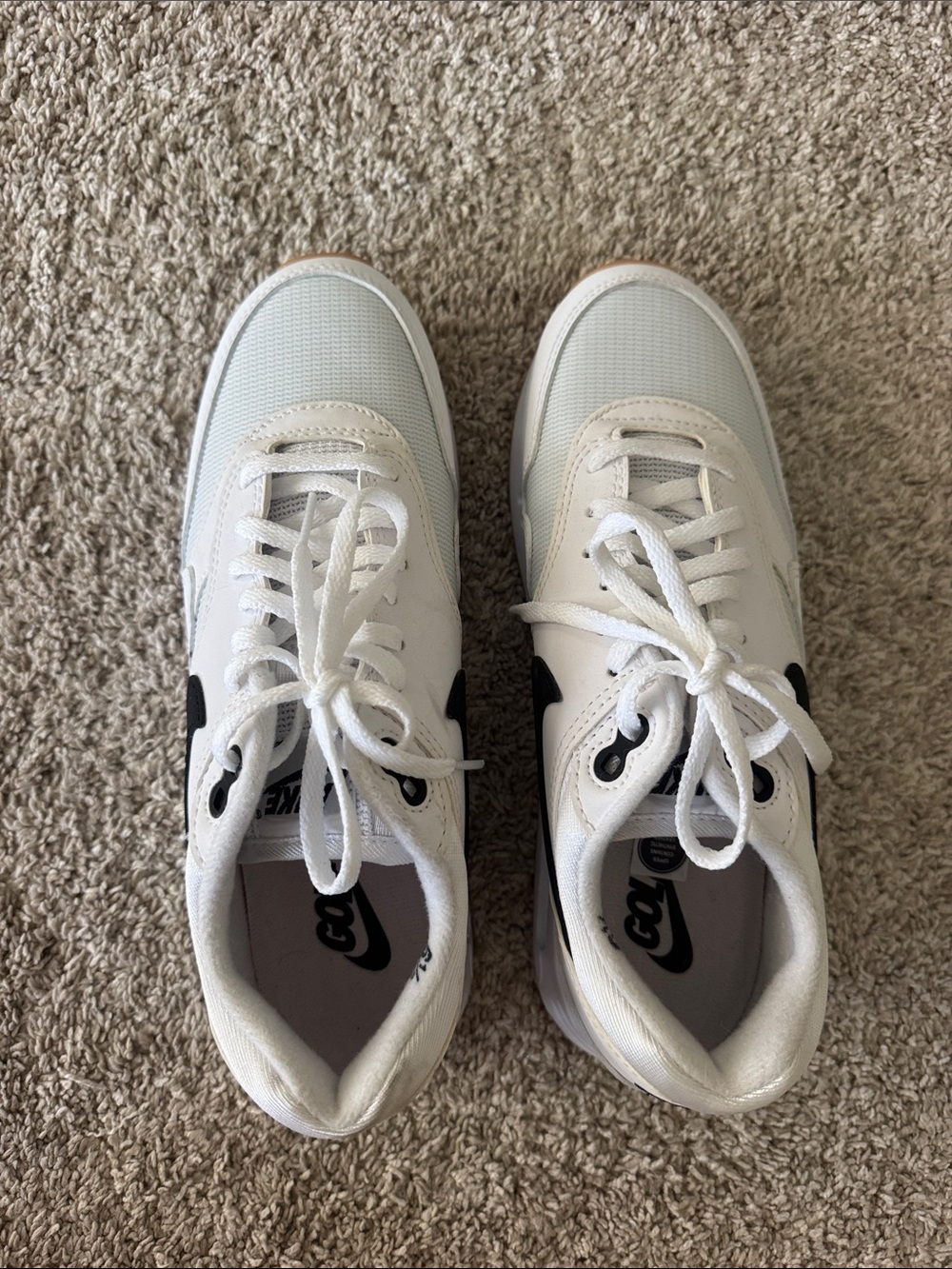 Nike Air Max 1 '86 OG G "Big Bubble - White Black Gum - Picture 2 of 7